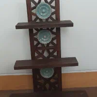 شلف دیواری چوبی