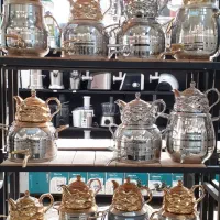 کتری قوری استیل کف چدن سام ست ترکیه ۶لیتر|قوری، کتری، قهوه‌ساز دستی|مشهد, الهیه|دیوار