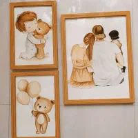 تابلو کودک سیسمونی بچه