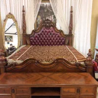 سرویس خواب و مبلمان کلاسیک آمریکایی ، فروش شرایطی|تخت و سرویس خواب|تهران, دکتر هوشیار|دیوار