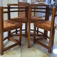نهار خوری ۴ نفره چوبی