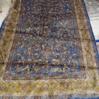 فرش ابریشم قم طرح دستباف