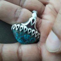 فیروزه اصل نیشابور زخمات یک سانت نیم|جواهرات|میناب, |دیوار