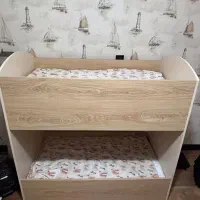 سرویس خواب کودک تخت دو طبقه، کمد ، دراور ، شلف|اسباب و اثاث بچه|تهران, شهرک پرواز|دیوار