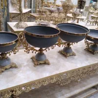 ظروف سرو پذیرایی برنزی یابرنز