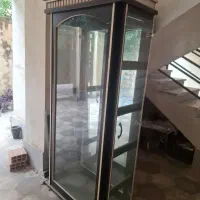 یک عدد بوفه بسیار تمیز و آیینه دار|بوفه، ویترین، کنسول|فاضل آباد, |دیوار