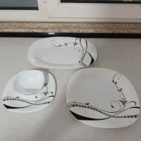 سرویس ۱۸ نفره آکروپال|ظروف سرو و پذیرایی|ساوه, |دیوار