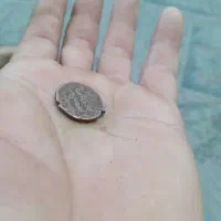 سکه مسی قدیمی|کلکسیون سکه، تمبر، اسکناس|مشهد, شهید قربانی|دیوار