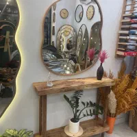 آینه دفرمه چوبی|آینه|تهران, سازمان برنامه شمالی|دیوار