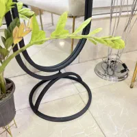 آیینه قدی ایستاده گردون چرخشی پایه دار استیل طلایی|آینه|آفتاب, |دیوار