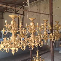 خریدار وفروش همه نو لوستر و لوازم برنزی|لوستر و چراغ آویز|تهران, دروس|دیوار