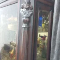 بوفه طرح فروهر چوب گردو|بوفه، ویترین، کنسول|خرمشهر, |دیوار