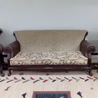 فروش یکدست مبل هفت نفره برند بلونا سلطنتی|مبلمان خانگی و میز عسلی|هشتگرد, فاز ۳ مهستان|دیوار