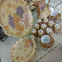 سرویس قهوه خوری آنتیک قدمت50سال