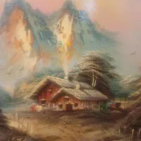 تابلو نقاشی رنگ روغن