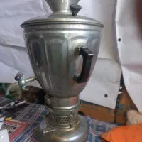 سماور نفتی قدیمی|سماور، چای‌ساز، قهوه‌ساز|صومعه‌سرا, |دیوار