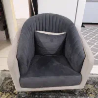 مبل مان 9نفره خاکستری خوش رنگ