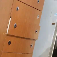 کمود۶کشو دوتا کوچیک قفل دار