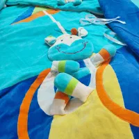 روتختی همراه با محافظ تخت سیسمونی  ترک طرح برجسته