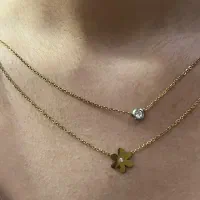 گردنبند دولاین دخترانه