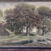 تابلو منظره ماشینی|تابلو، نقاشی، عکس|شیروان (خراسان), |دیوار