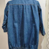 کت جین زاپدار فری سایز و شومیز|لباس|تهران, استاد معین|دیوار