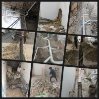 وصل،نصب،اگو لوله‌کشی آب وفاضلاب،تخریب بازسازی سریع