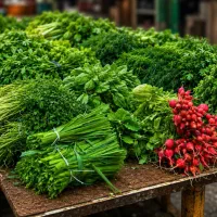 سبزی تازه با قیمت همکاری برای رستوران‌ها
