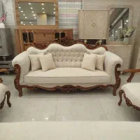 مبل کلاسیک سلطنتی افسون مدل ۸نفره چستر دار آدرینا