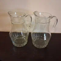 ست پارچ شیشه ای ،پارچ شیشه ای لومیناک فرانسه ۲پارچ