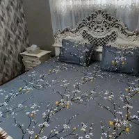 کاور کشدار فیکس تخت روتختی|رختخواب، بالش، پتو|قم, شاد قلی|دیوار