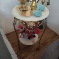 میز تلفن برنز