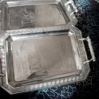 چهار عدد سینی|ظروف سرو و پذیرایی|اشتهارد, |دیوار