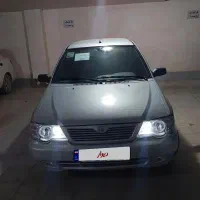 پراید۱۱۱ رنگ نقره ای متالیک مدل۹۵ تمیز