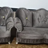 مبل8نفره و3عددمیزجلومبلی درحد نو