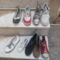 لباس وکفش چادر رنگی