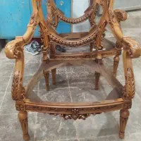 مبل چوب راشل خام|مبلمان خانگی و میز عسلی|قم, کلهری|دیوار