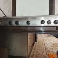 گاز استیل فر دار|اجاق گاز و لوازم برقی پختوپز|رضویه, |دیوار