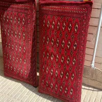 پشتی دستباف ترکمنی اصل