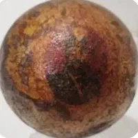 گلوله توپ جنگی قدیمی