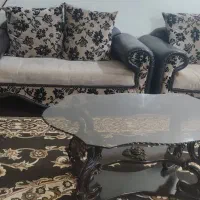 مبل چرم|مبلمان خانگی و میز عسلی|اهواز, پردیس دو|دیوار