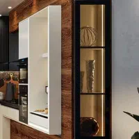 کابینت  کمد دیواری  و کلیه محصولات ام دی اف