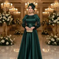 لباس مجلسی ماکسی مجلسی نیروانا کد 20474