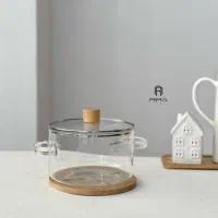 قابلمه پیرکس در بامبو روز مادر|ظروف پخت‌وپز|قم, دروازه ری|دیوار