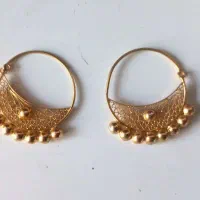 گوشواره طلا تمیز فقط امروز به قیمت تابلو