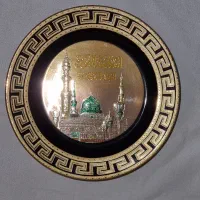۲بشقاب دکوری طلاکوب|تابلو، نقاشی، عکس|تهران, سید خندان (جلفا)|دیوار