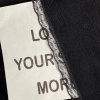 شال مشکی کرپ حاشیه گیپور|لباس|محمودآباد, |دیوار