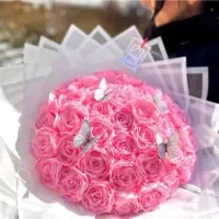 گل ربانی|گل مصنوعی|اصفهان, ارغوانیه|دیوار
