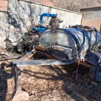 تانکر ۱۲۰۰ لیتری با موتور و سمپاش بالدار ۱۴متری|قطعات یدکی و لوازم جانبی|گهواره, |دیوار