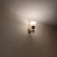 لوستر نو با دو دیدار کوب بدنه چدنی شیک و با اصالت|لوستر و چراغ آویز|رشت, شهرک قدس|دیوار